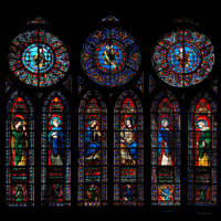Vitraux du chœur de Notre Dame de Paris